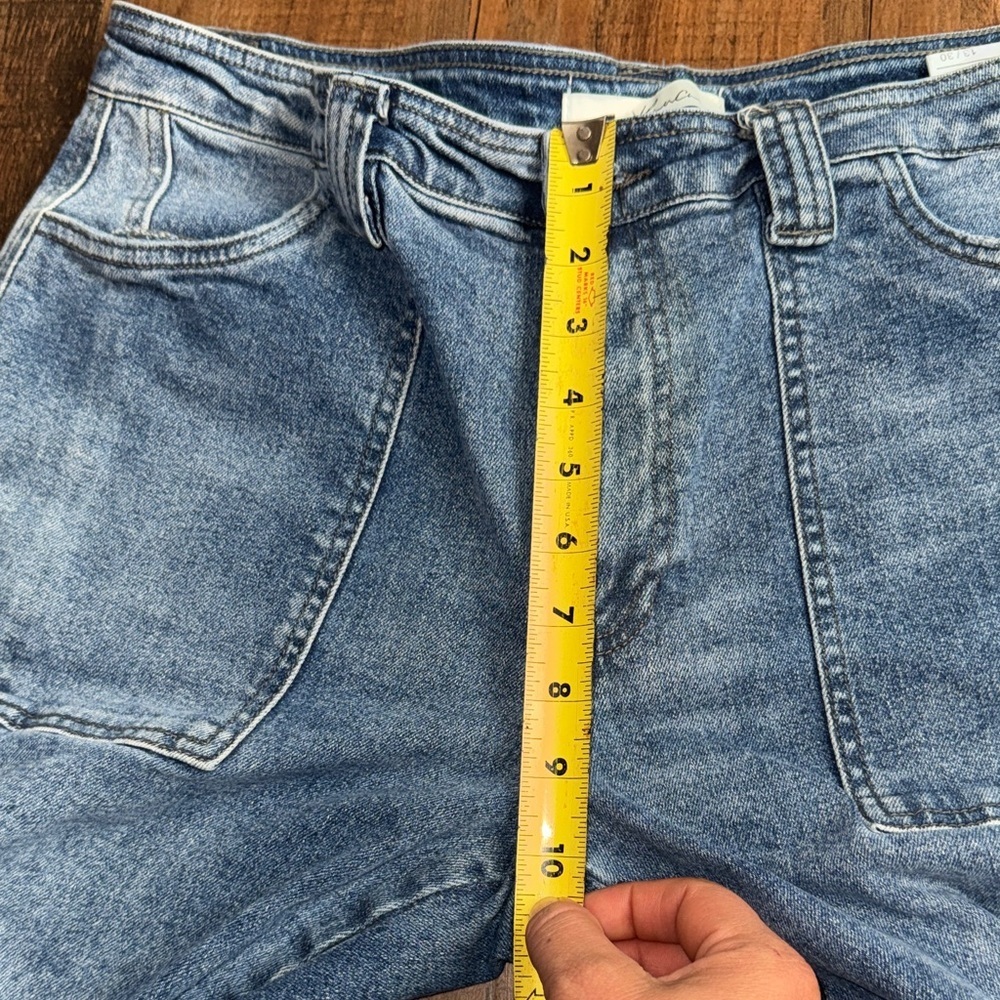 KanCan Light Blue Straight Leg Cargo Jeans - Picture 12 of 15